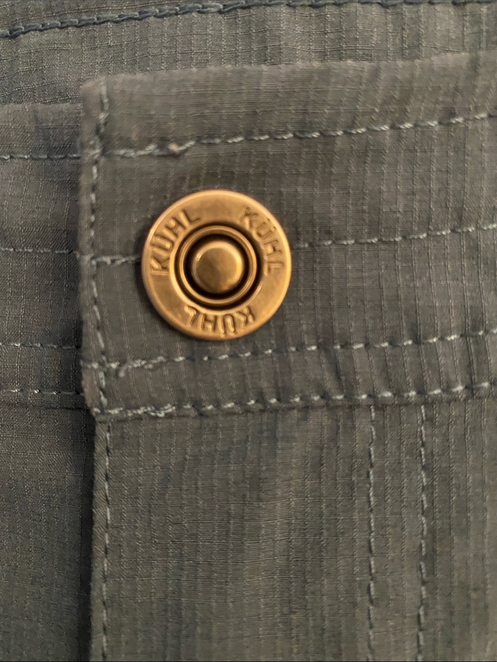 Kuhl Women's Blue Cargo Shorts - Picture 2 of 13